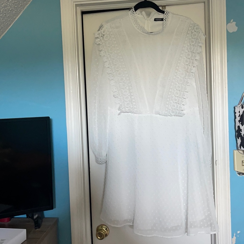 White dress